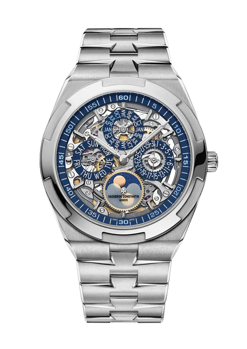 OVERSEAS 镂雕超薄万年历