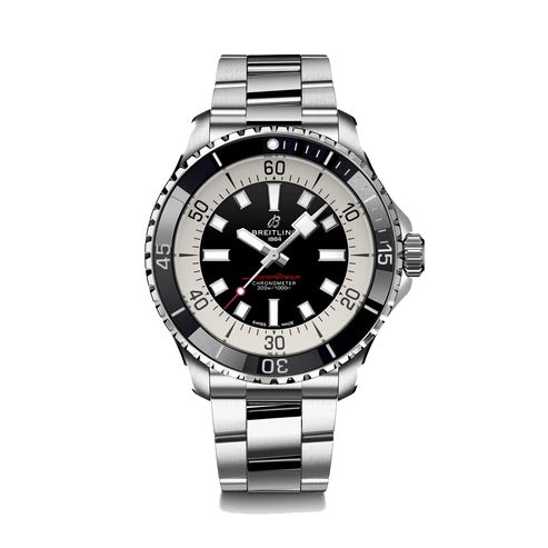 SUPEROCEAN AUTOMATIC 44 Stainless steel - Black