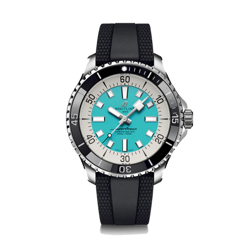 SUPEROCEAN AUTOMATIC 44 Stainless steel - Turquoise