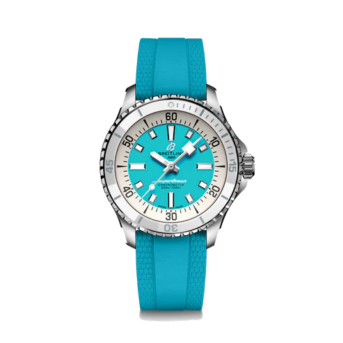 SUPEROCEAN AUTOMATIC 36 Stainless steel - Turquoise