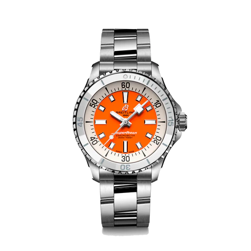 SUPEROCEAN AUTOMATIC 36 Stainless steel - Orange