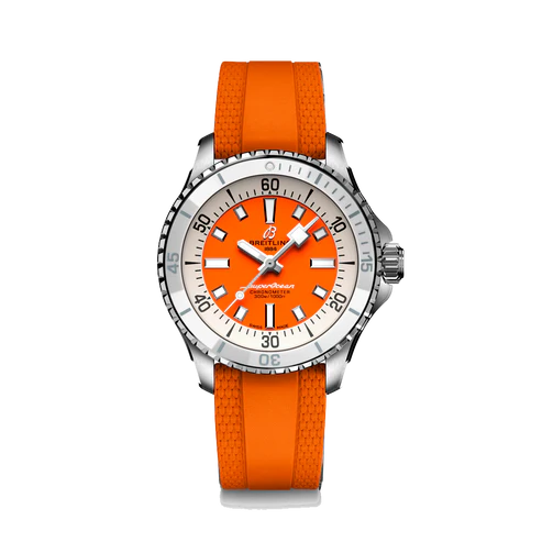 SUPEROCEAN AUTOMATIC 36 Stainless steel - Orange
