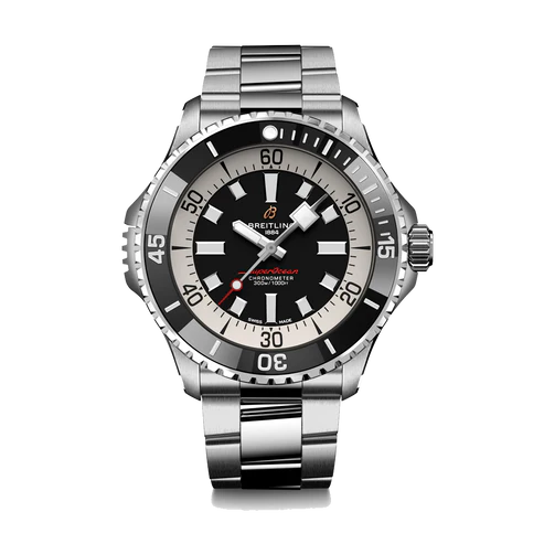 SUPEROCEAN AUTOMATIC 46 Stainless steel - Black