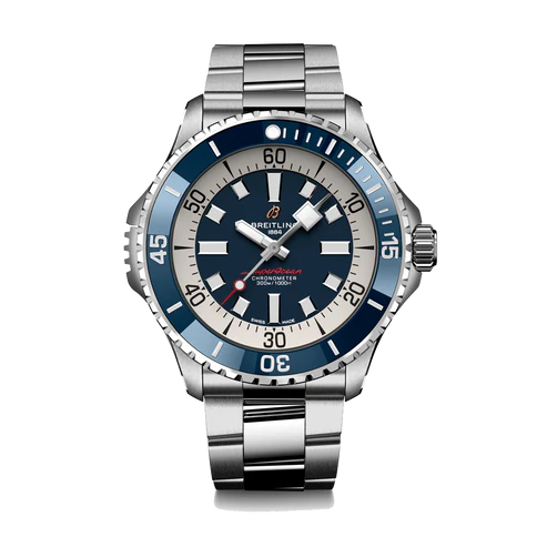 SUPEROCEAN AUTOMATIC 46 Stainless steel - Blue