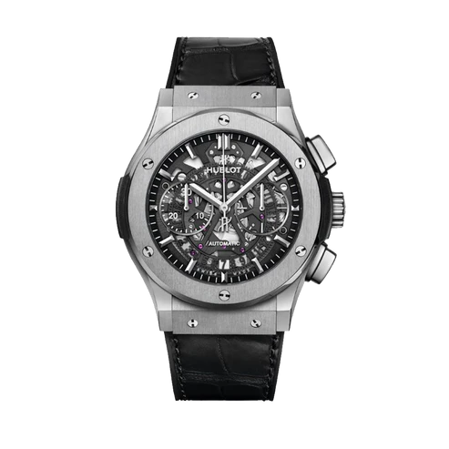 经典融合系列AERO镂空钛金45毫米