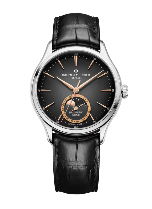 克里顿系列 Baumatic 日期月相腕表