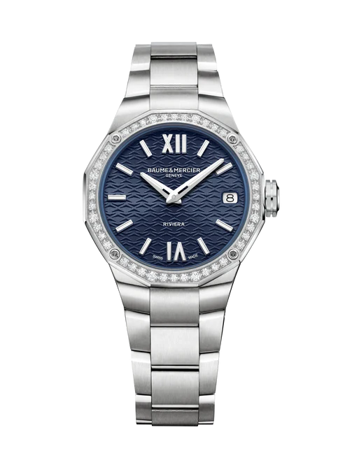 利维拉系列镶钻石英机芯腕表