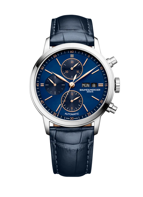 克莱斯麦系列星期日期显示自动计时码表