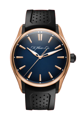 Pioneer Centre Seconds Rose Gold Midnight Blue