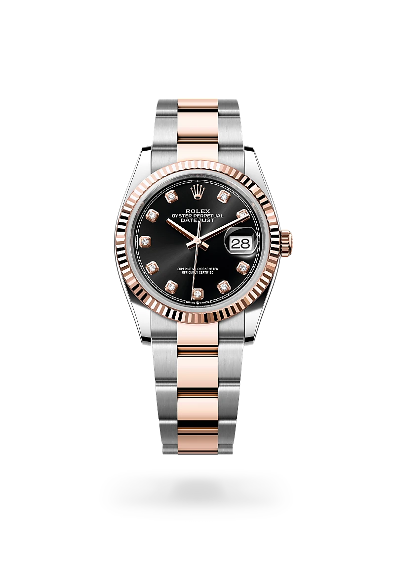 Rolex Datejust 36腕錶永恒玫瑰金鋼（蠔式鋼與永恒玫瑰金的組合）款，M126231-0020 - 德拓集團