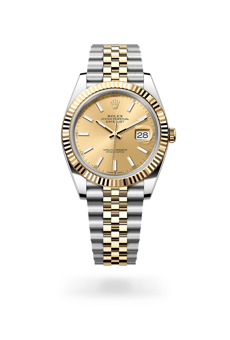 Rolex Datejust 41腕錶黃金鋼（蠔式鋼與黃金的組合）款，M126333-0010 - 德拓集團