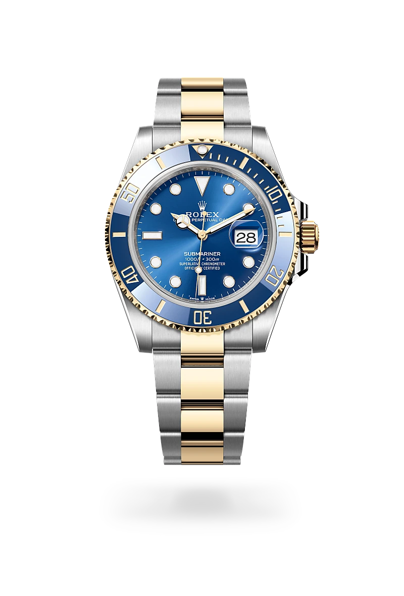 Rolex Submariner Date腕錶黃金鋼（蠔式鋼與黃金的組合）款，M126613LB-0002 - 德拓集團