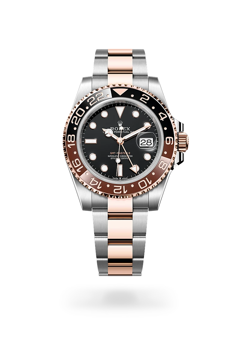 Rolex GMT-Master II腕錶永恒玫瑰金鋼（蠔式鋼與永恒玫瑰金的組合）款，M126711CHNR-0002 - 德拓集團