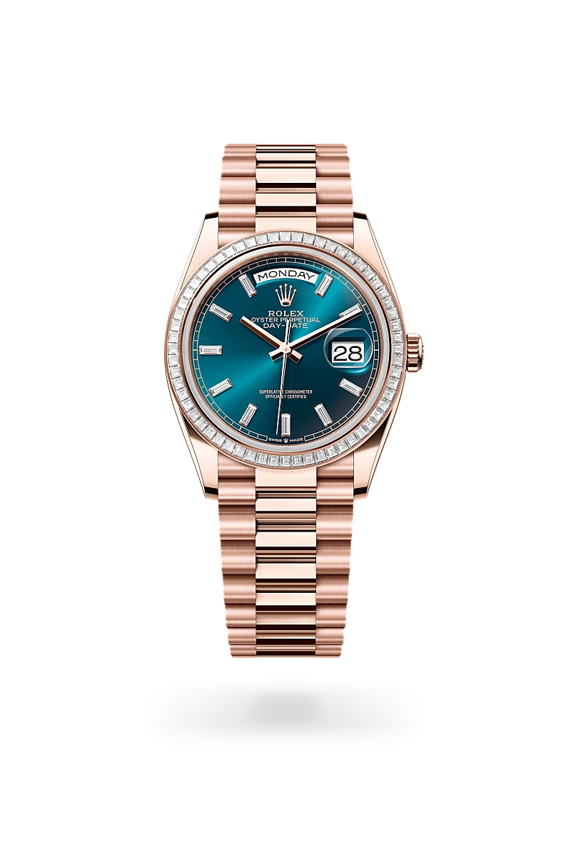Rolex Day-Date 36腕錶18K永恒玫瑰金款，M128395TBR-0032 - 德拓集團