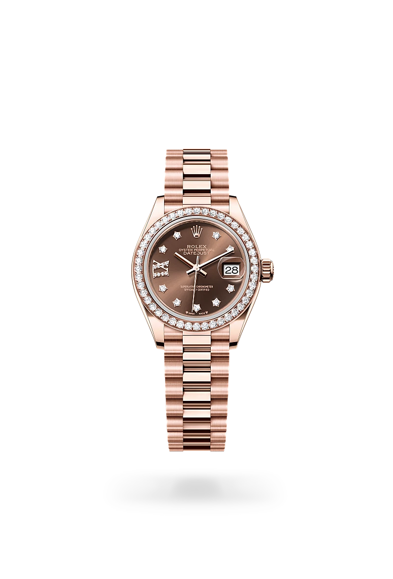 Rolex Lady-Datejust in 18 ct Everose gold, M279135RBR-0001 - Yes and Right Group