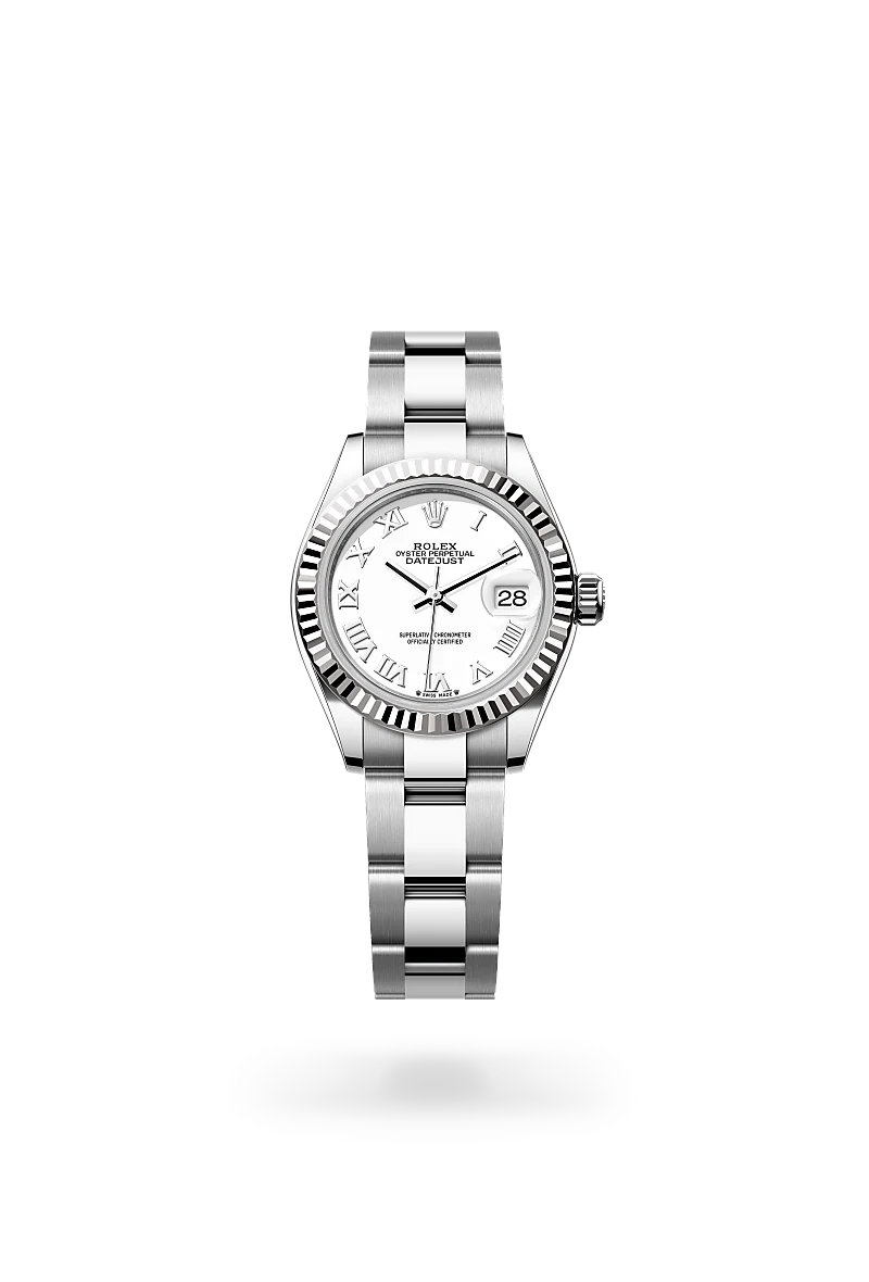 Rolex Lady-Datejust in White Rolesor - combination of Oystersteel and white gold, M279174-0020 - Yes and Right Group