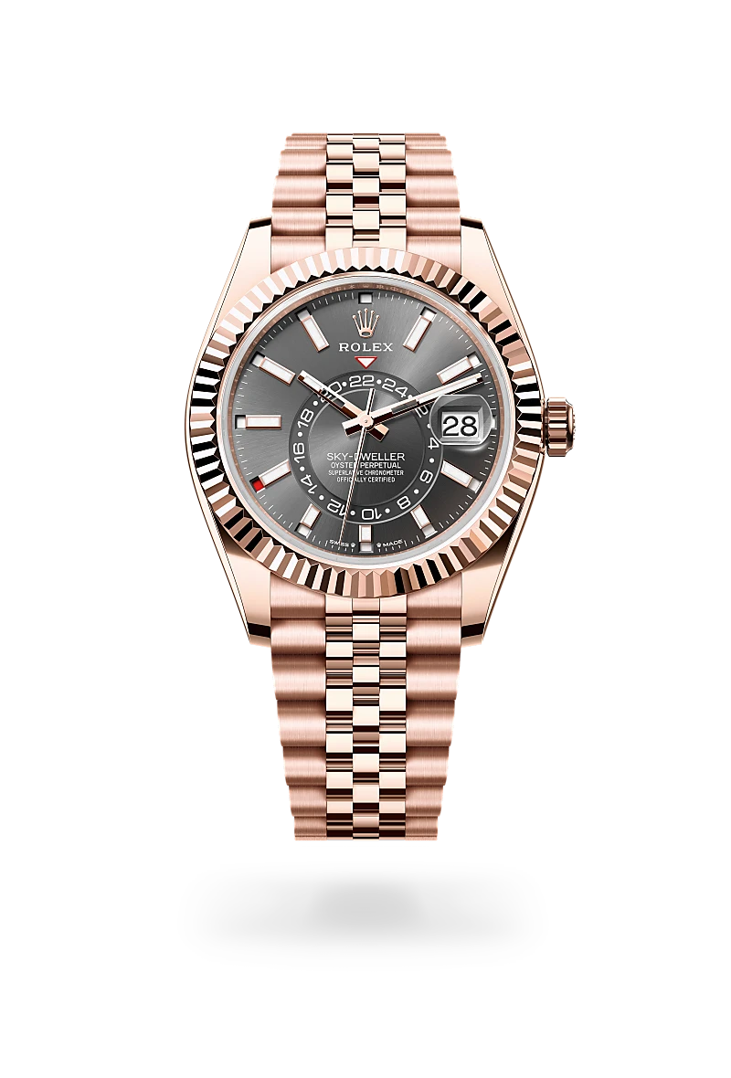 Rolex Sky-Dweller腕錶18K永恒玫瑰金款，M336935-0008 - 德拓集團