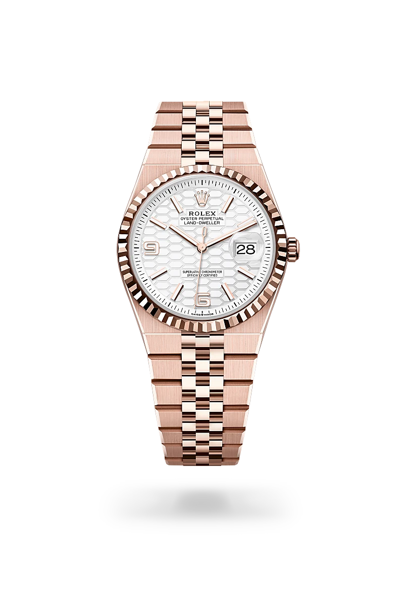Rolex Land-Dweller 36腕錶18K永恒玫瑰金款，M127235-0001 - 德拓集團
