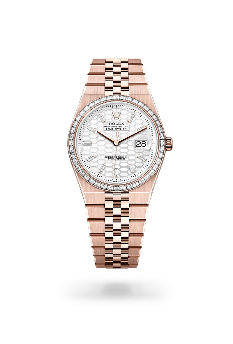 Rolex Land-Dweller 36腕錶18K永恒玫瑰金款，M127285TBR-0002 - 德拓集團