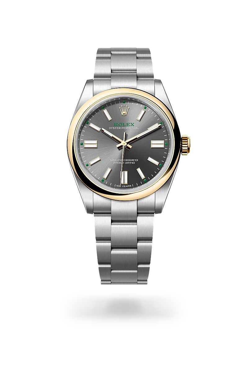Rolex Oyster Perpetual 41腕錶黃金鋼（蠔式鋼與黃金的組合）款，M134303-0001 - 德拓集團