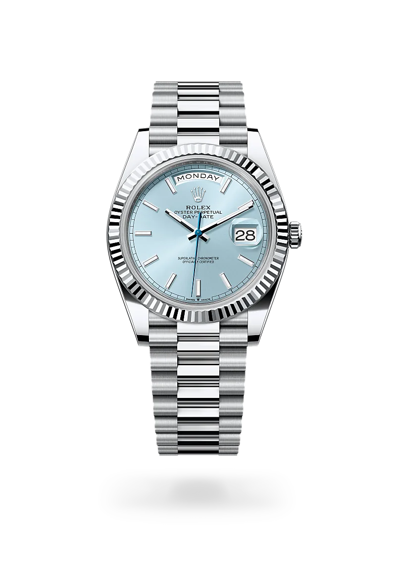 Rolex Day-Date 40腕錶鉑金款，M228236-0018 - 德拓集團