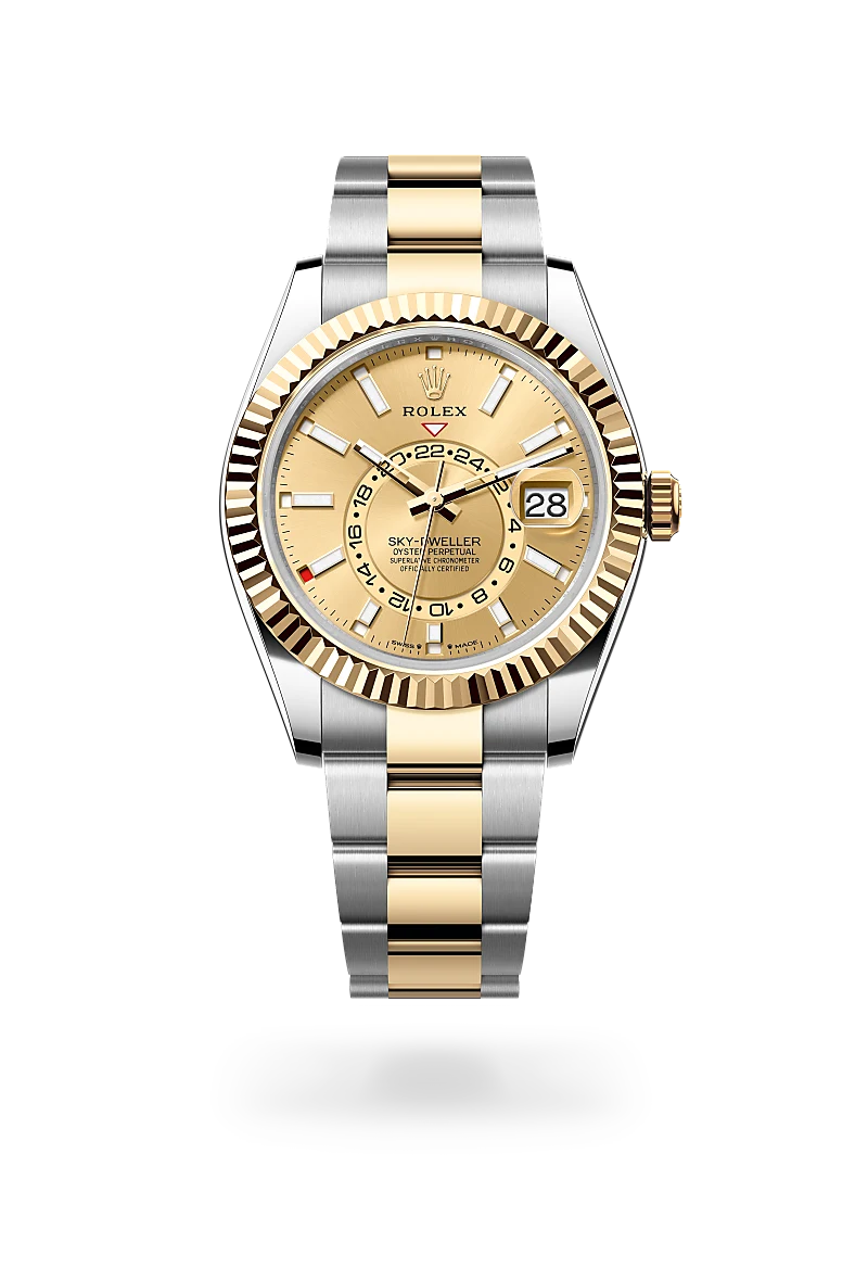 Rolex Sky-Dweller腕錶黃金鋼（蠔式鋼與黃金的組合）款，M336933-0001 - 德拓集團